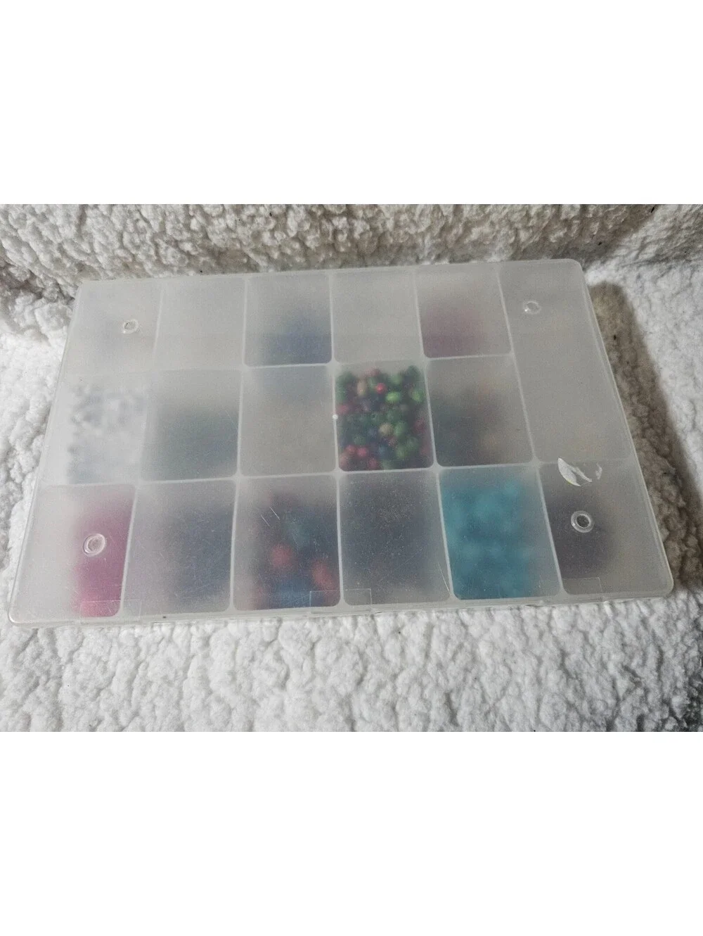 (Lot of 3) Mixed Jewelry Crafting Beads Various Colors & Styles With 3 Boxes
